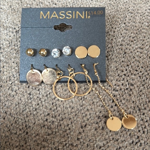 Massini Gold and Silver Statement Necklace - Picture 2 of 7